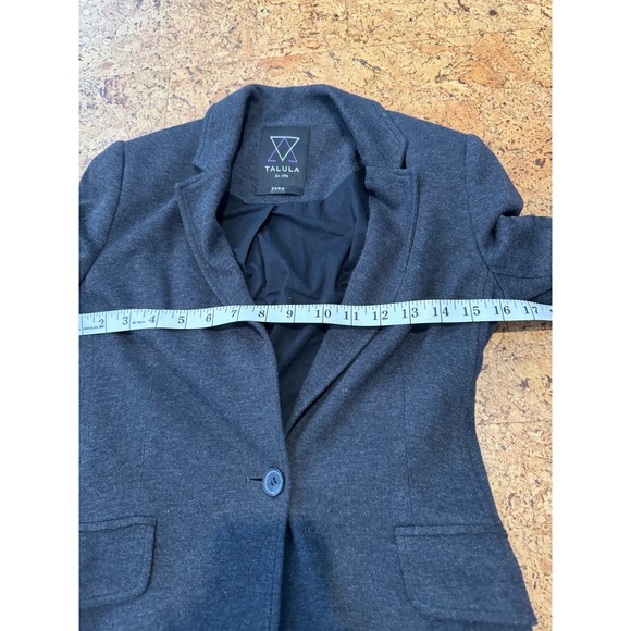 Talula via Aritzia womens blazer Pima cotton performance material 0 - Picture 10 of 12